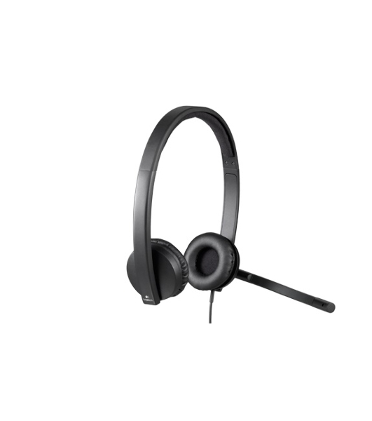 Гарнитура Logitech USB Headset H570e Stereo чёрный, проводная, USB