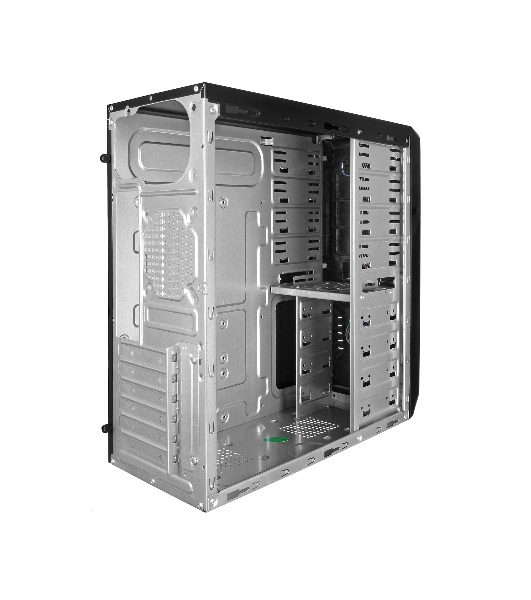 Компьютерный корпус Miditower ExeGate UN-604 Black, ATX, (UN450, 120мм) 2хUSB+2хUSB 3.0, Audio