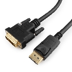 Кабель DisplayPort-DVI Gembird/Cablexpert 1м, 20M/19M, черный, экран, пакет, фото5