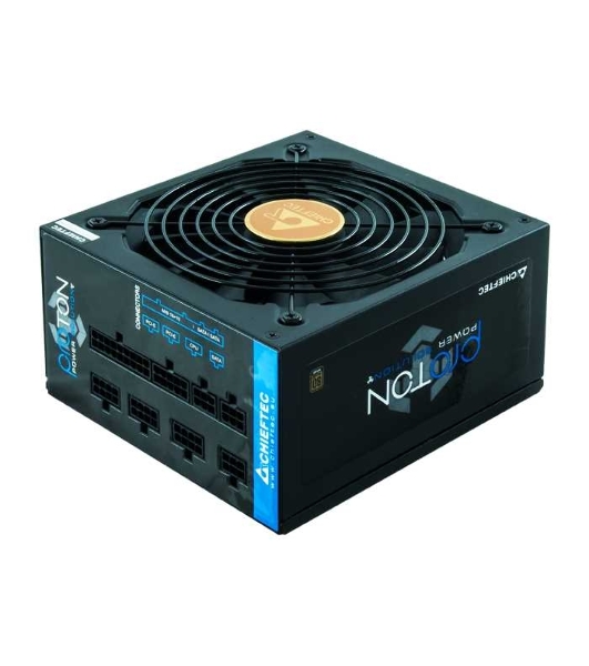 Блок питания Chieftec BDF-750C, 750Вт 80 PLUS Bronze, 140мм, модульный, черный
