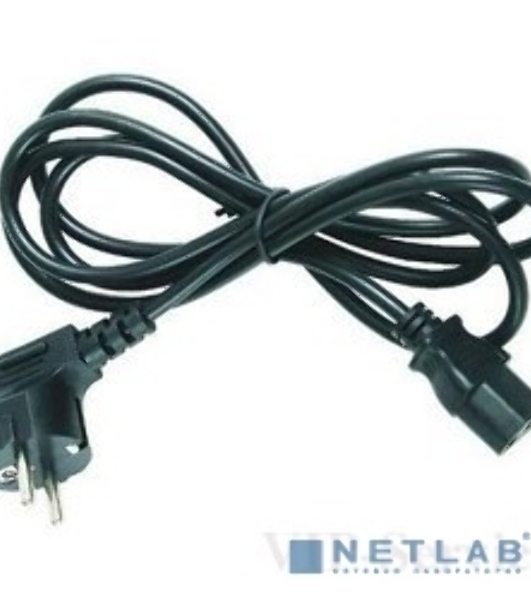 Кабель компьютер - розетка 3 м 220V (Европейский стандарт) VCOM/TELECOM