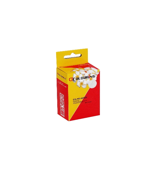 Картридж струйный Colouring CG-PGI-425BK с чипом черный пигмент для Canon IP4840/4940/MG5140/MG5240/MG6140/MG8140