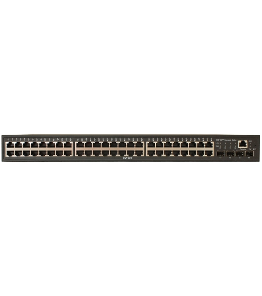 Коммутатор управляемый OSNOVO L2 PoE Gigabit Ethernet на 48 RJ45 PoE + 4*GE SFP, до 30W на порт, суммарно до 800W