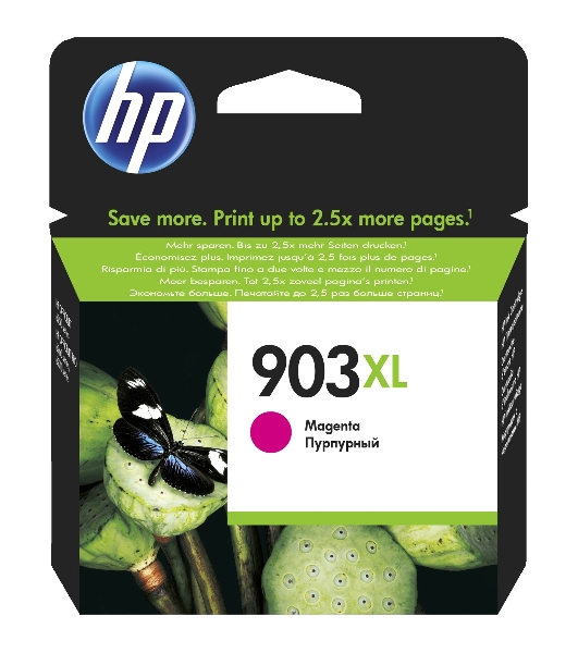 Картридж струйный HP 903XL T6M07AE пурпурный для HP OJP 6960/6970 (825стр.)