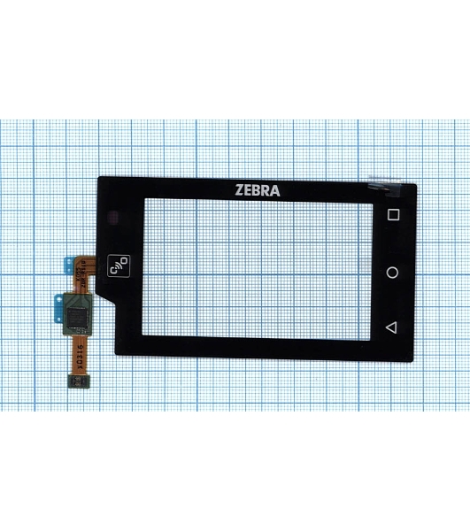 Сенсорное стекло (тачскрин) для Zebra WT6000 WT60A0, черное