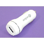 Автомобильное зарядное устройство AMPERIN CCW-1USB USB DC 5V 3.0A/9V 2A/12V 1.5A белый, фото2