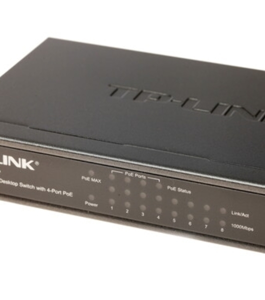Коммутатор TP-LINK SMB TL-SG1008 8-port Gigabit Switch, 1U rack-mountable steel case