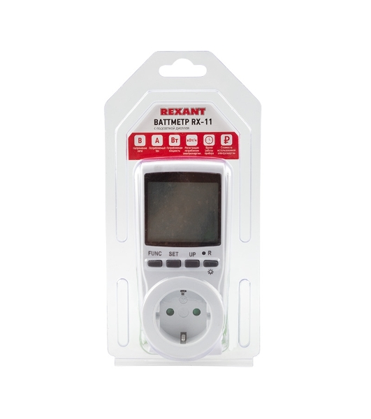 Ваттметр Rexant с подсветкой RX-11
