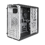 Компьютерный корпус Minitower ExeGate mEVO-7807 (mATX, без БП, 1хUSB+1хUSB 3.0, черный 1x12см с RGb подсветкой), фото5