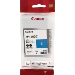 Картридж струйный Canon PFI-102C (0896B001) голубой (130 мл.) для Canon imagePROGRAF iPF605, iPF610., iPF650, iPF655, iPF710, iPF750, iPF755, LP17, iPF510, фото4