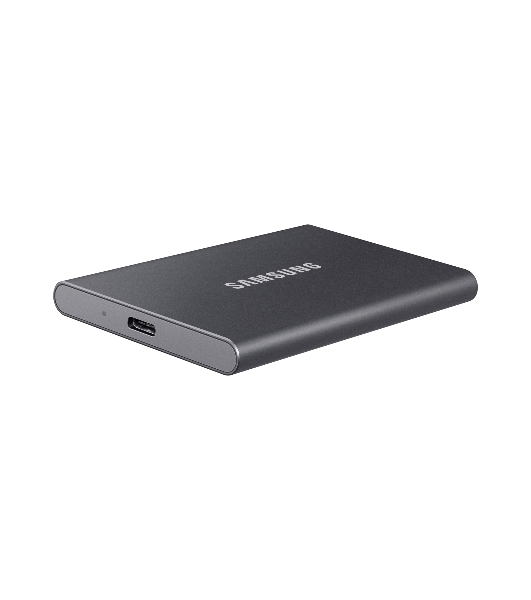 Внешний SSD Samsung T7, 2TB, USB 3.2 Gen 2 Type-C, R/W 1050/1000, титан