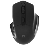 Мышь беспроводная Defender Datum MB-345 черный, 1600 dpi, радиоканал, USB, кнопки - 4, фото22
