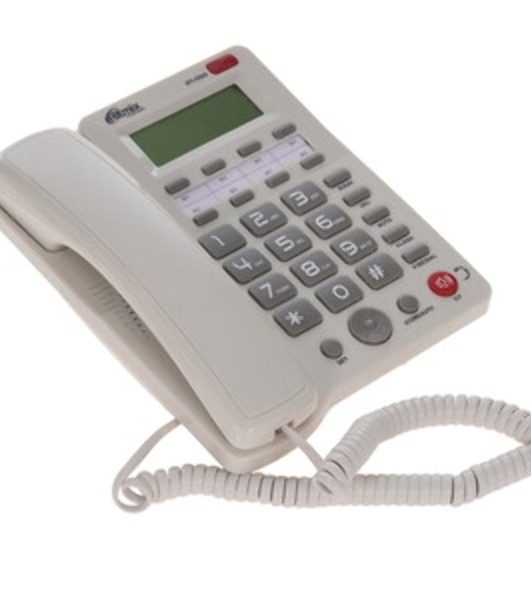 Телефон проводной Ritmix RT-550 белый