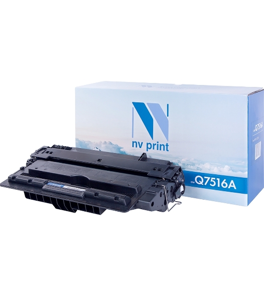 Картридж лазерный NVPrint совместимый HP Q7516A для LJ 5200 (12000k)
