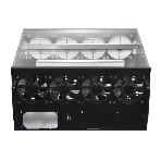 Корпус для майнинга ExeGate EX270771RUS Pro 8-430 (без БП, 2хUSB, 4хfan 120мм, места под: 8 видеокарт, 2 БП), фото2