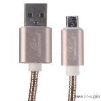 Кабель USB2.0 Cablexpert CC-G-mUSB02Cu-1M, AM/microB, серия Gold, длина 1м, золото, блистер, фото3