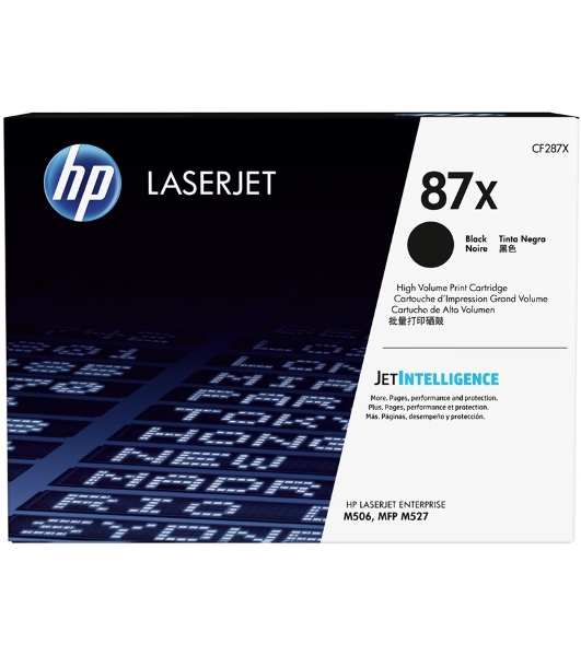 Тонер Картридж HP 87X CF287X черный для HP LJ Ent M506/M527 (18000стр.)