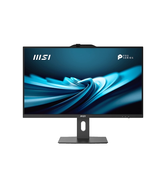 Моноблок MSI Pro AP272P 14M AiO 27' FHD(1920x1080)IPS AG Non-touch, Core i7-14700 (2.1GHz), 16Gb DDR5(2x8Gb), 512Gb SSD M.2, Intel UHD, WiFi, BT, camera, WirelessKB&mouse Eng/Rus,noOS,1y war-ty, черный (9S6-AF8321-800)