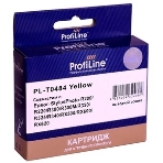 Картридж струйный ProfiLine PL-T0484 для принтеров Epson StylusPhoto R200/R220/R300/R300M/R320/R325/R340/RX500/RX600/RX620 Yellow водн, фото4