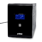 Источник бесперебойного питания Powerman Smart Sine 2000VA/1400W, 220V, Line-Interactive, LCD, Tower, Out: 4xShuko, черный*SmartSine2000, фото2
