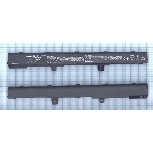 Аккумуляторная батарея для ноутбука Asus X441CA X551CA 14.8V 2600mAh OEM черный