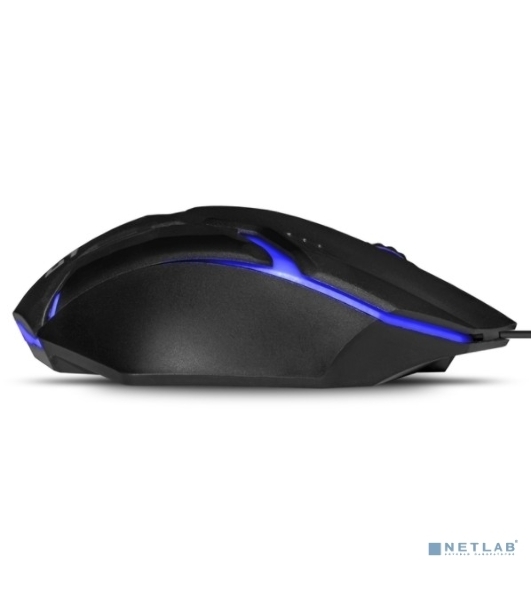 Мышь проводная ExeGate Gaming Standard Laser GML-17 черный, 1200 dpi, USB, кнопки - 3