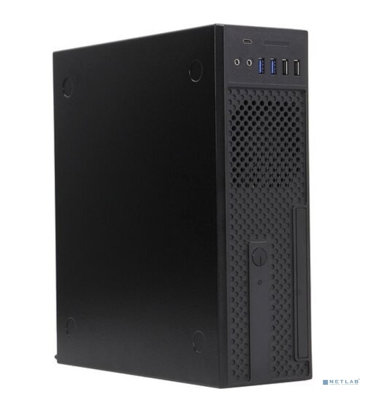 Компьютерный корпус Slim Desktop INWIN CJ708BL IP-S265AU7-2 80plus Bronze, U3*2+U2*2+A(HD)+TYPE 3.1C + FAN 80*15мм + intrusion switch INWIN Slim Case