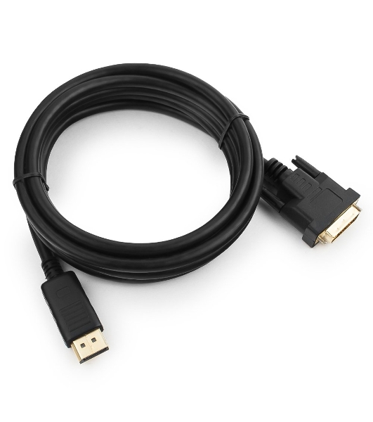 Кабель DisplayPort-DVI Gembird/Cablexpert 3м, 20M/19M, черный, экран, пакет