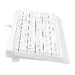 Клавиатура проводная A4Tech Fstyler FK15, USB, белый, фото19