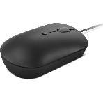 Мышь проводная Lenovo 400 черный, 2400 dpi, USB-C, кнопки - 4, фото11