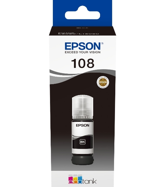 Контейнер с черными чернилами Epson C13T09C14A