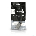 Переходник miniDisplayPort -> DisplayPort, Cablexpert A-mDPM-DPF4K-01, 4K, 20M/20F, длина 16см, черный, пакет, фото3