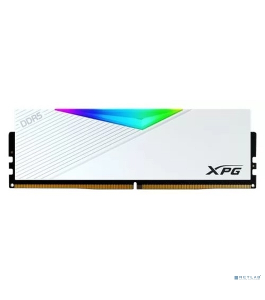 Оперативная память XPG Lancer, DDR5, 64GB (2x32GB), 6000MHz, CL30, DIMM, с радиаторами, RGB, белый