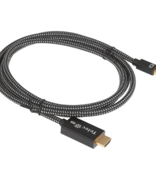 Переключатель-разветвитель Telecom miniDP-M --> HDMI-M 1.8m, 8K@60Hz, медь,Telecom TA582-1.8M