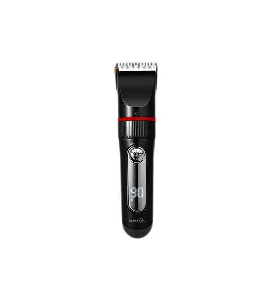 Машинка для стрижки волос Centek CT-2101 черный 3 Вт, LED, Li-Ion1200 до 3 часов, USB зарядка, 6 насадок