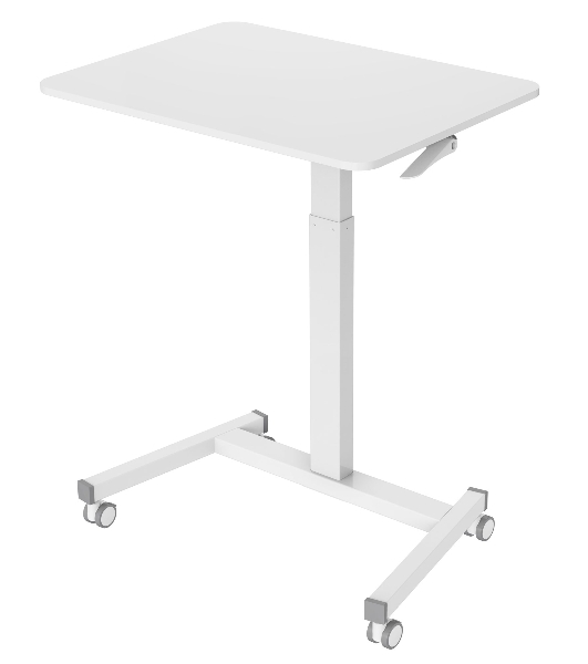Стол для ноутбука Cactus VM-FDS102 столешница МДФ белый 80x60x122см (CS-FDS102WWT)