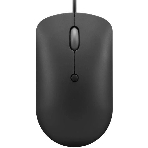 Мышь проводная Lenovo 400 черный, 2400 dpi, USB-C, кнопки - 4, фото9