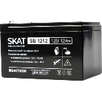 Аккумулятор SKAT SB 1212, 12В, 12Ач, максимальный ток заряда 3,6 А., фото2