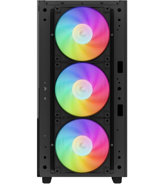 Компьютерный корпус DeepCool CH560 черный (R-CH560-BKAPE4-G-1) (ATX, без БП, 2хUSB, с окном)
