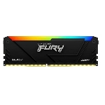 Оперативная память Kingston Fury Beast, DDR4, 8GB (1x8GB), 3200MHz, CL16, DIMM, с радиатором, RGB, черный, фото8