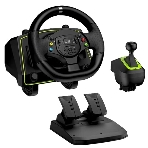 Руль Genius SpeedMaster X2 steering wheel, compatibility: PC, Windows, PS3/4/5, Xbox X/Xbox One/Xbox 360, N Switch, USB, color: черный, фото 1