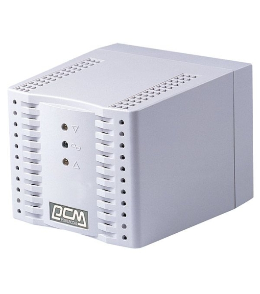 Стабилизатор напряжения Powercom TCA-3000 1500Вт 3000ВА белый