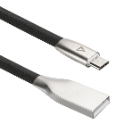 Кабель USB ACD-Infinity MicroUSB - USB-A TPE, 1.2м, черный, фото3