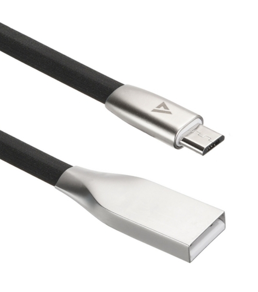 Кабель USB ACD-Infinity MicroUSB - USB-A TPE, 1.2м, черный