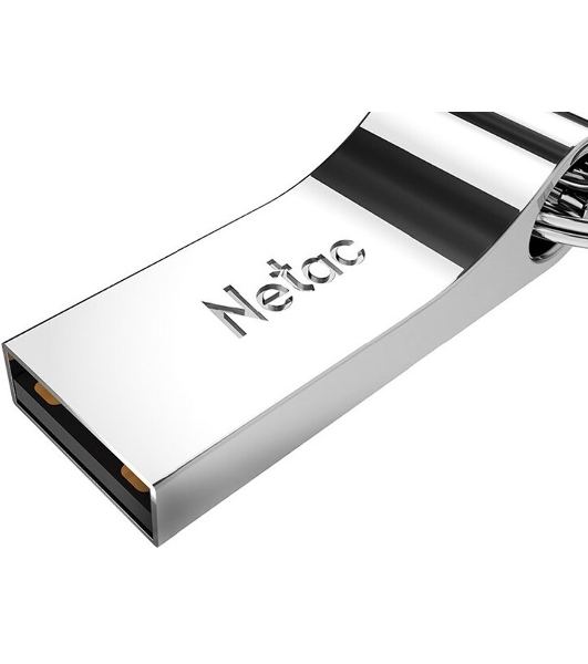 Флешка USB Netac U275 (NT03U275N-064G-20SL), 64Gb, USB 2.0, R/W 50/15, серебристый