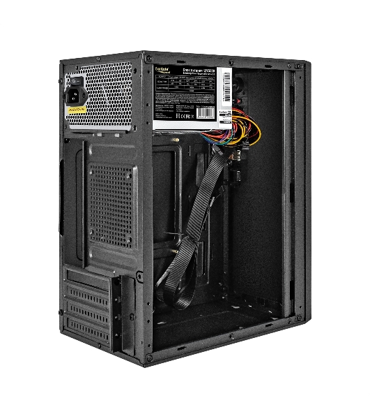 Компьютерный корпус Minitower ExeGate BAA-308U2-UNS500 (mATX, БП UNS500 с вент. 12см, 1хUSB/2хUSB 3.0, HD Audio, черный)
