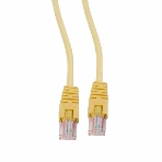Патч-корд UTP Cablexpert cat.5e, 5м, литой, многожильный (желтый), фото4