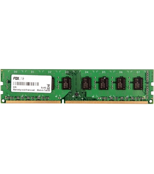 Оперативная память Foxline, DDR3L, 4GB (1x4 GB), 1600 MHz, CL11
