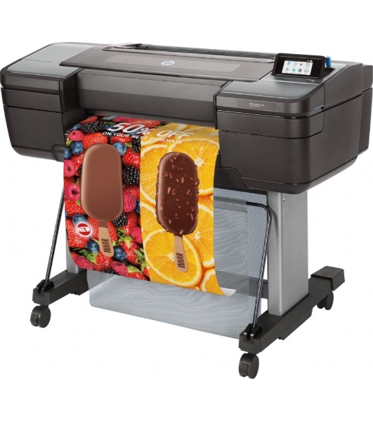 Плоттер струйный HP DesignJet Z6 Postscript (T8W15A), A1, цветной, 24', 610 мм, 2400x1200 dpi, USB, Gigabit Ethernet