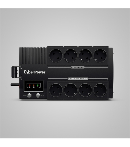Источник бесперебойного питания CyberPower BS850E NEW/850 ВА/480 Вт/8 х CEE 7 (евророзетка)